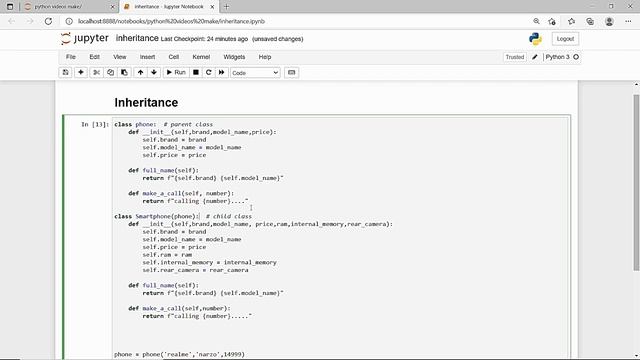 25. Inheritance in Python