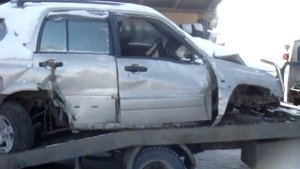 Разгрузка Suzuki с эвакуатора