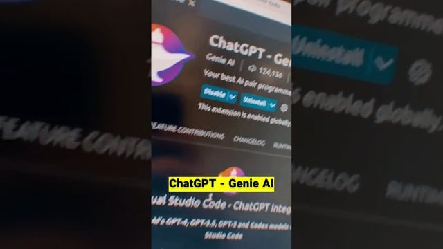 افزونه Genie AI ChatGPT برای VSCode - راحتترین روش استفاده از ChatGPT #chatgpt #ai #vscode