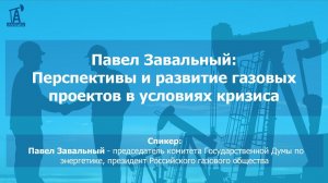 Видеоконференция Павла Завального: Перспективы и развитие газовых проектов в условиях кризиса