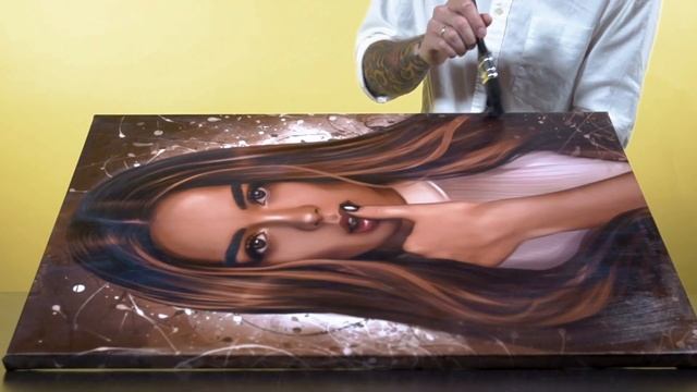 АРТлантида. Как создаются портреты на холсте? смотреть онлайн