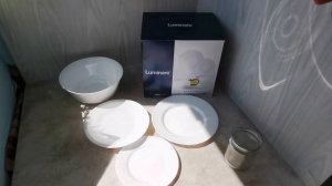Обзор и роспаковка Сервиз столовый Everyday 19 предметов Luminarc G0567