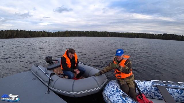 Эксклюзивная новинка Лодка ПВХ Надувной РИБ смотреть онлайн