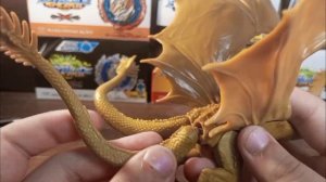 ОБЗОР НА KIND GHIDORAH ОТ Playmates Figure Review - Godzilla: King of the Monsters!