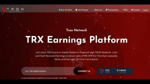 TRON-TRX - Withdraw