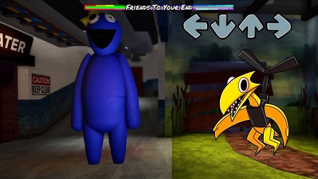 [New Voice] Roblox Rainbow Friends Chapter 2 VS Rainbow Friends Chapter 1 | Friday Night Funkin Mod смотреть онлайн