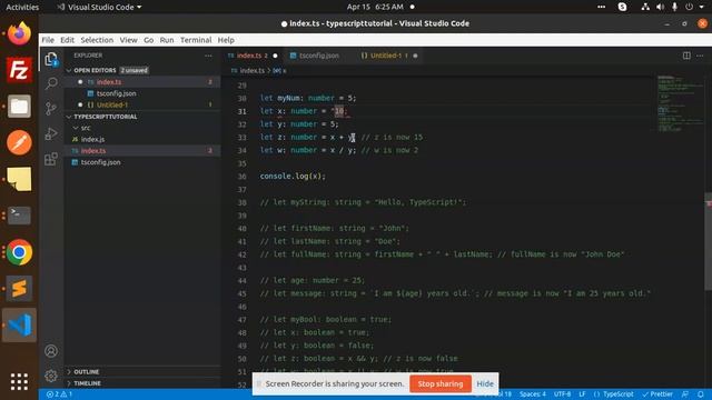 Typescript Tutorial #8 Working with Numbers, Strings & Booleans