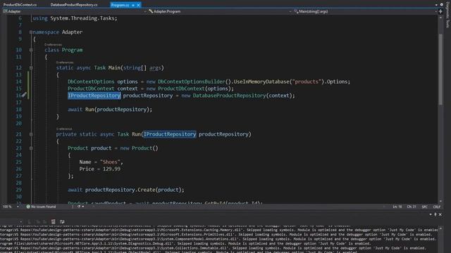 Adapter Pattern (feat. Entity Framework) - DESIGN PATTERNS (C#/.NET) смотреть онлайн