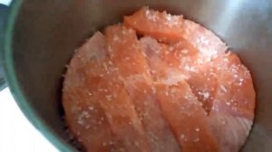 Красная рыба быстрого посола