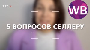 5 Вопросов селлеру Wildberries