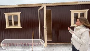 Обзор бытовки из вагонки и из профлиста