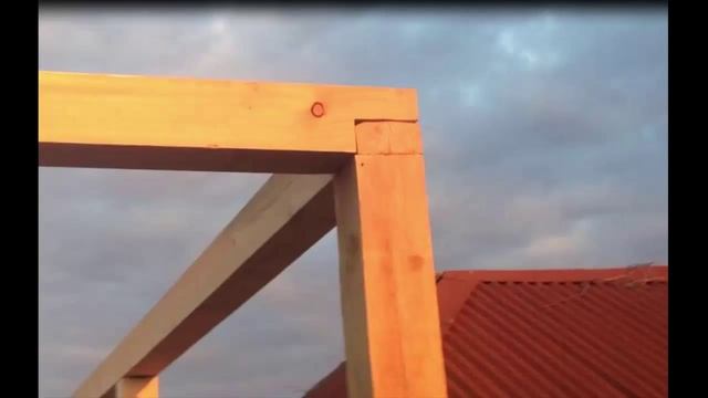 Строим летний домик из бытовки! Часть 2-ая: верхняя обвязка, вертикали и диагонали. смотреть онлайн