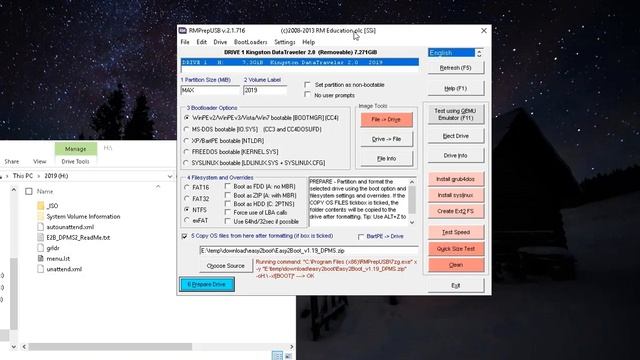 RMPrep أسهل طريقة لضبط الفلاشات للبوت المتعدد Easy2boot смотреть онлайн
