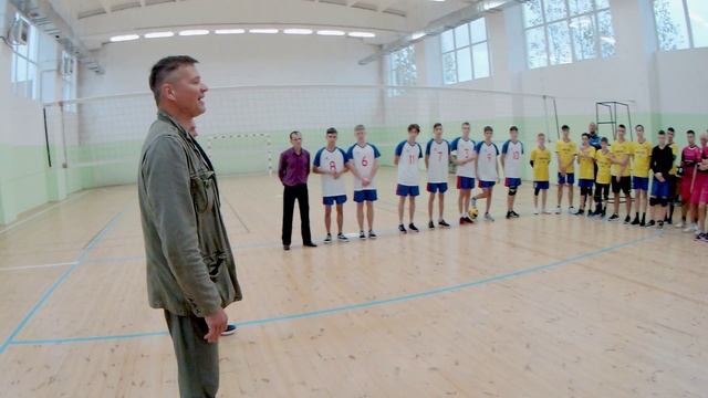 Общее открытие Первенств Крыма по волейболу среди юношей и девушек (09.10.22)