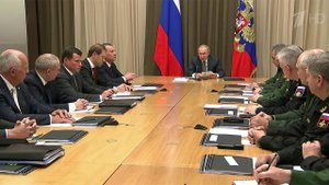 В первом из серии традиционных совещаний с военными президент говорил о развитии ВМФ