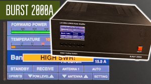Burst2000A Усилитель 2400 Вт. Радиосвязь на КВ не QRP!