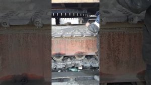 Установка поворотной платформы гусеничного крана ДЭК-251