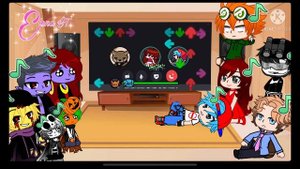 FNF React To VS Hecker||FRIDAY NIGHT FUNKIN'||ElenaYT