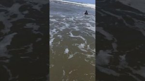 Волна-тягун. Каспийское море🌊