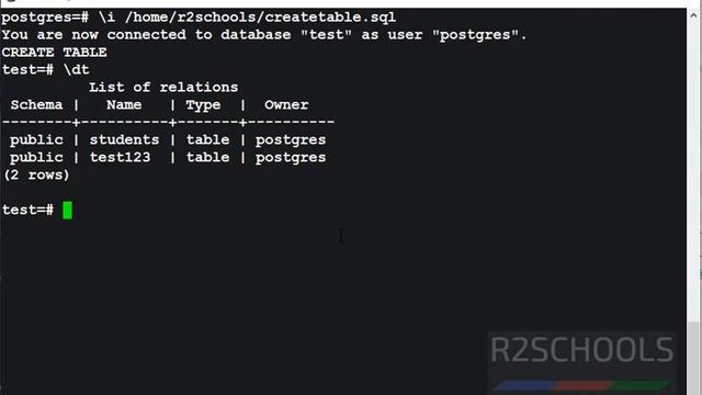 46 PostgreSQL DBA: How to execute sql or script file in PostgreSQL on Windows and Linux смотреть онлайн