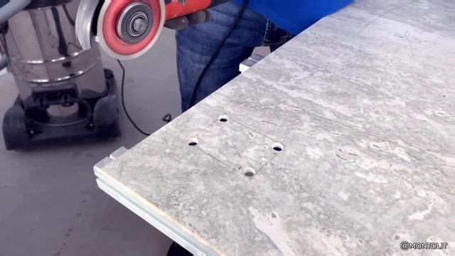 How to create a small outlet cut with Montolit TCS-85 смотреть онлайн