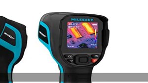 MiLESEEY TR256E 256 x 192 IR Resolution Thermal Imaging Camera with 12-Hour Battery Life, 2.8" Disp