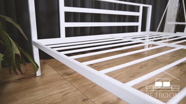Металлические двуспальные кровати от фабрики мебели Betroom смотреть онлайн