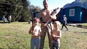 Туристический лагерь Незабудка в горах пос.Никитино 07.08.2019 фланкировка ШВХКО"Корогод"