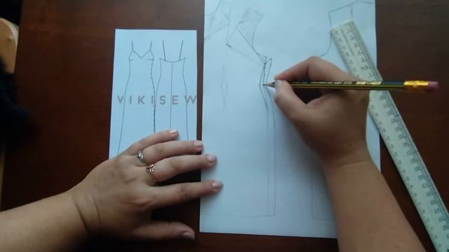 Как создать шикарное вечернее платье за один вечер! Моделирование вечернего платья