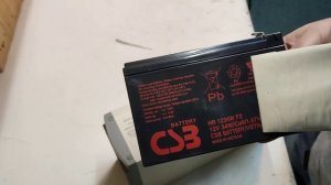 замена аккумулятора в APC Back UPS CS 650
