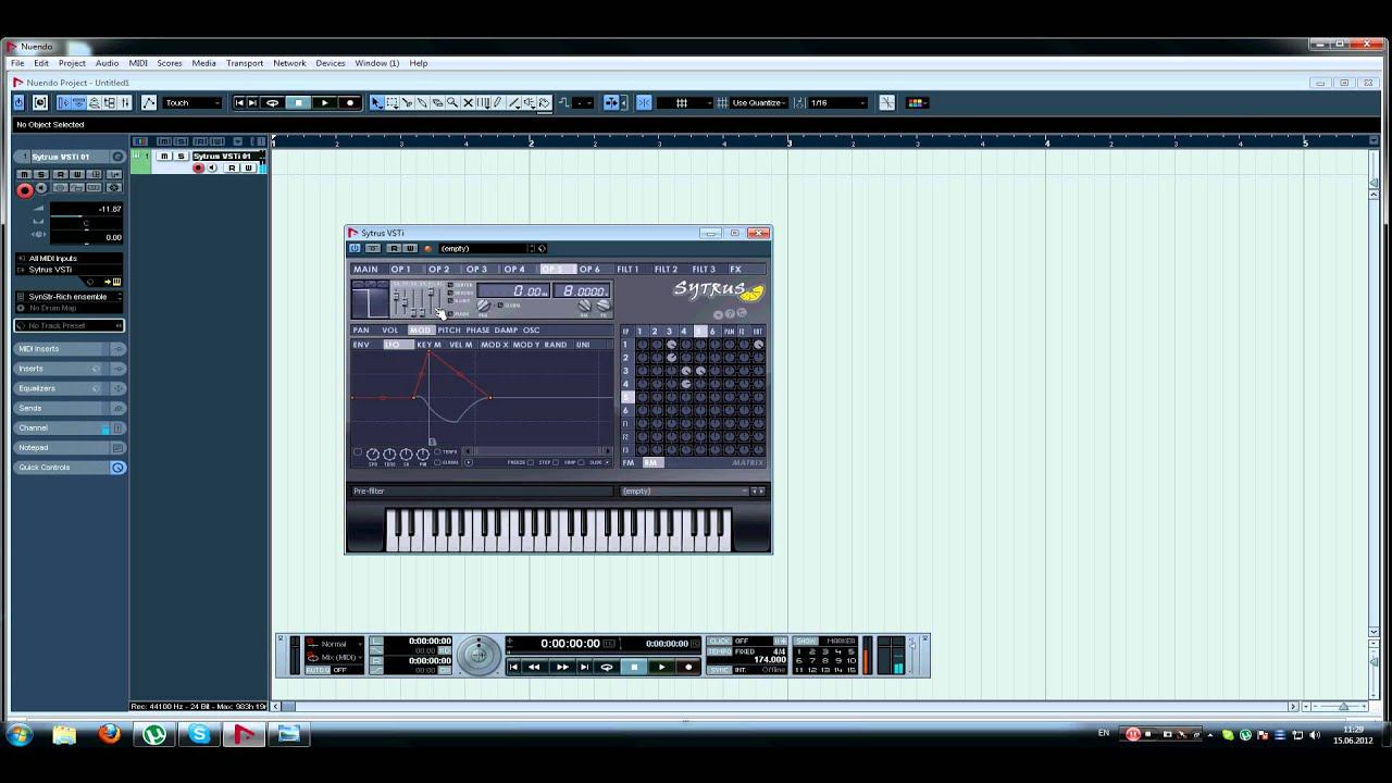 FM-synthesis pt1, Sytrus (Thesys tutorial)