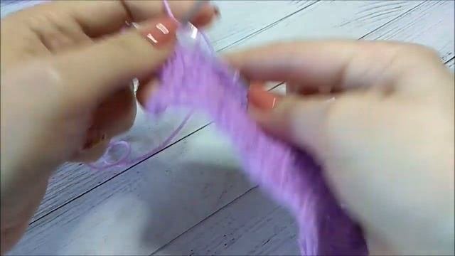 ДВУХСТОРОННИЙ УЗОР СПИЦАМИ/ОЧЕНЬ ЛЕГКИЙ!!!/Узор спицами для начинающих