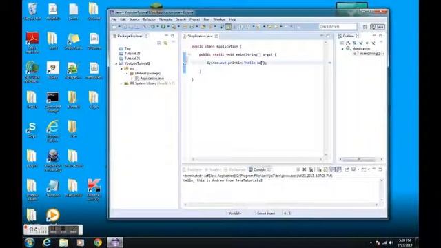 Basic Java Scripting For Begginers: Lesson 1