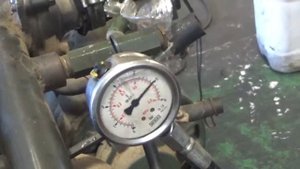 Проверка давления масла в двигателе ZB MZ-512302