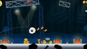 Angry Birds Seasons - Level Failed in Piggywood Studio Golden Egg