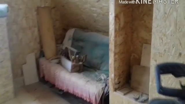 Дизайн, обшивка мансарды ОСБ смотреть онлайн