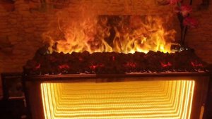 Паровой электрокамин 3d своими руками  .Обзор новинки