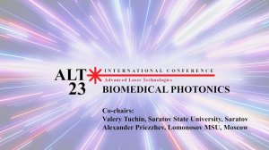 Biomedical Photonics. Day 1