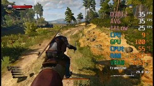 Intel UHD Graphics 770 -- Intel Core i5-13500 -- The Witcher 3 Wild Hunt FPS Test
