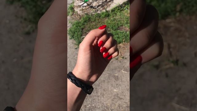 Обожаю красный цвет❤️❤️❤️ #nails