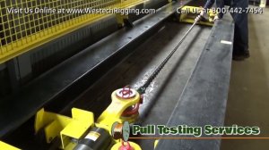 Westech Rigging Supply - Pull Testing Services