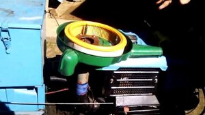 переделка воздушного фильтра на мотблоке