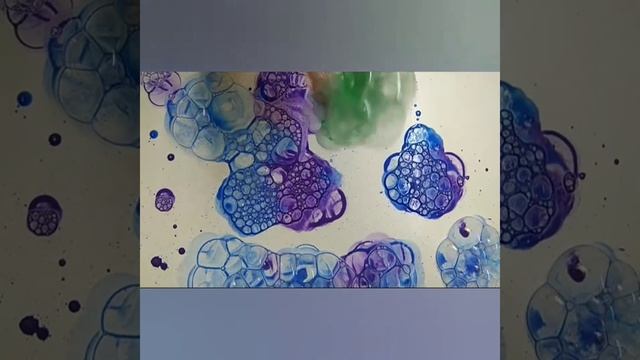 Чем занять малышей во время карантина. Картины мыльными пузырями! смотреть онлайн