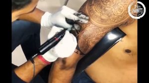 AZTEC TATTOO-TIMELAPSE-BY GANESH ACHARYA-AT INKBLOT