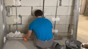 Выравнивание стен. Штукатурка. Сможет каждый.