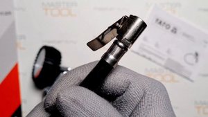 Пистолет с манометром YATO, Al, 1/4", 0,8 MPa, YT-2370