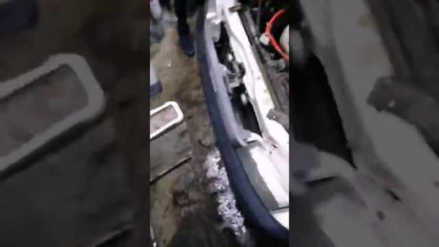 Тойота Калдина. Замена радиатора печки. смотреть онлайн