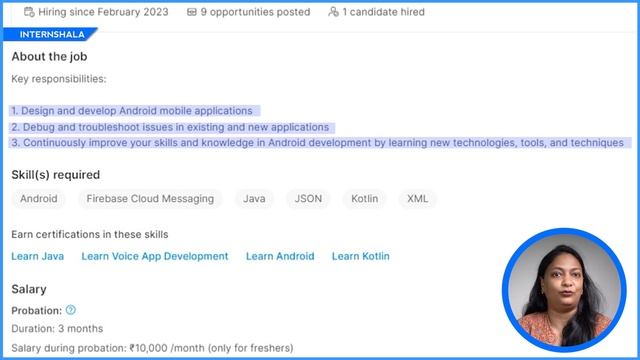 Work From Home Job | Android Developer Job | Fresher Jobs India