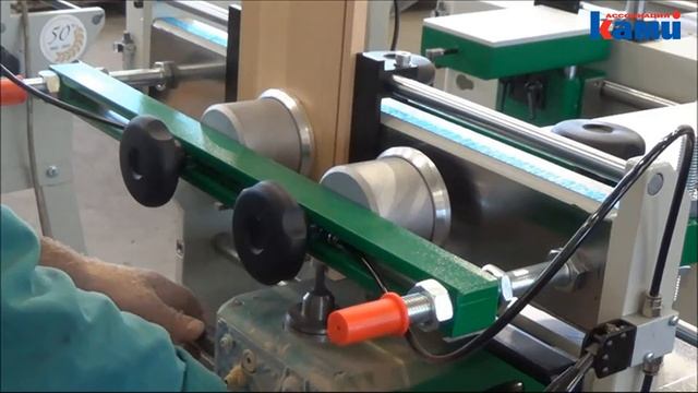 Шипорезный станок для ящичного шипа OMEC 650 M | Фрезерование ящичного шипа смотреть онлайн