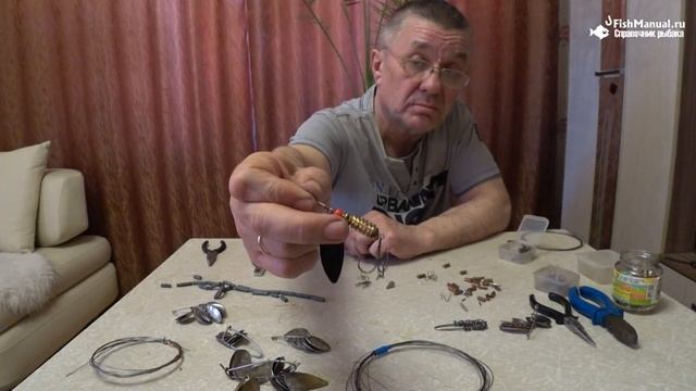 Делаем блесну-вертушку своими руками. Лучшие приманки для ловли окуня и щуки с берега.